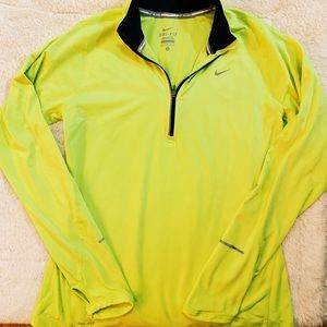 Sold Open to offers Nike reflective half zip top